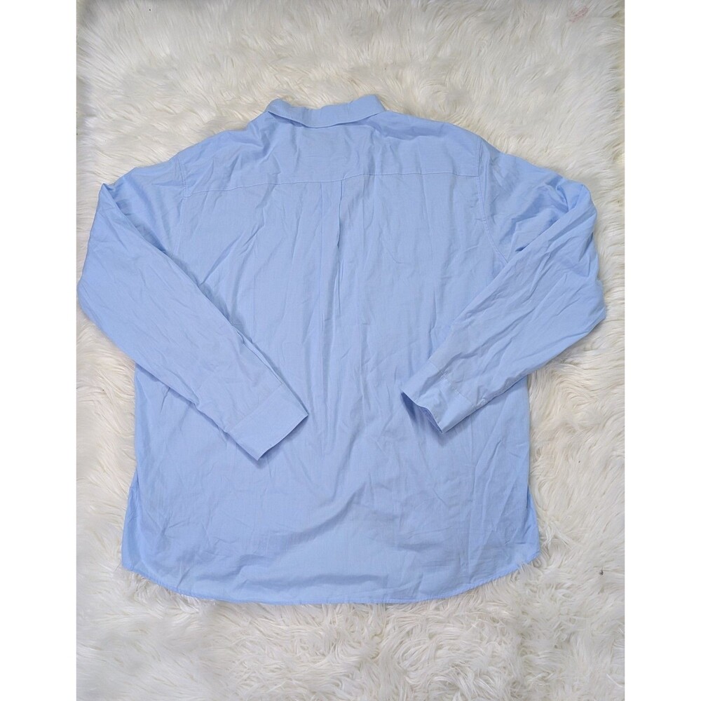 Vineyard Vines Mens XL Blue Long Sleeve Button Down Shirt Pocket Cotton Preppy - Picture 2 of 14